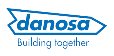 Logotipo de Danosa una de las marcas de Grupo Doncel.