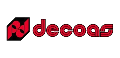 Logotipo de Decoas una de las marcas de Grupo Doncel.