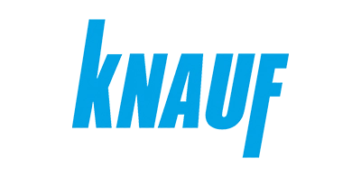 Logotipo de Knauf una de las marcas de Grupo Doncel.
